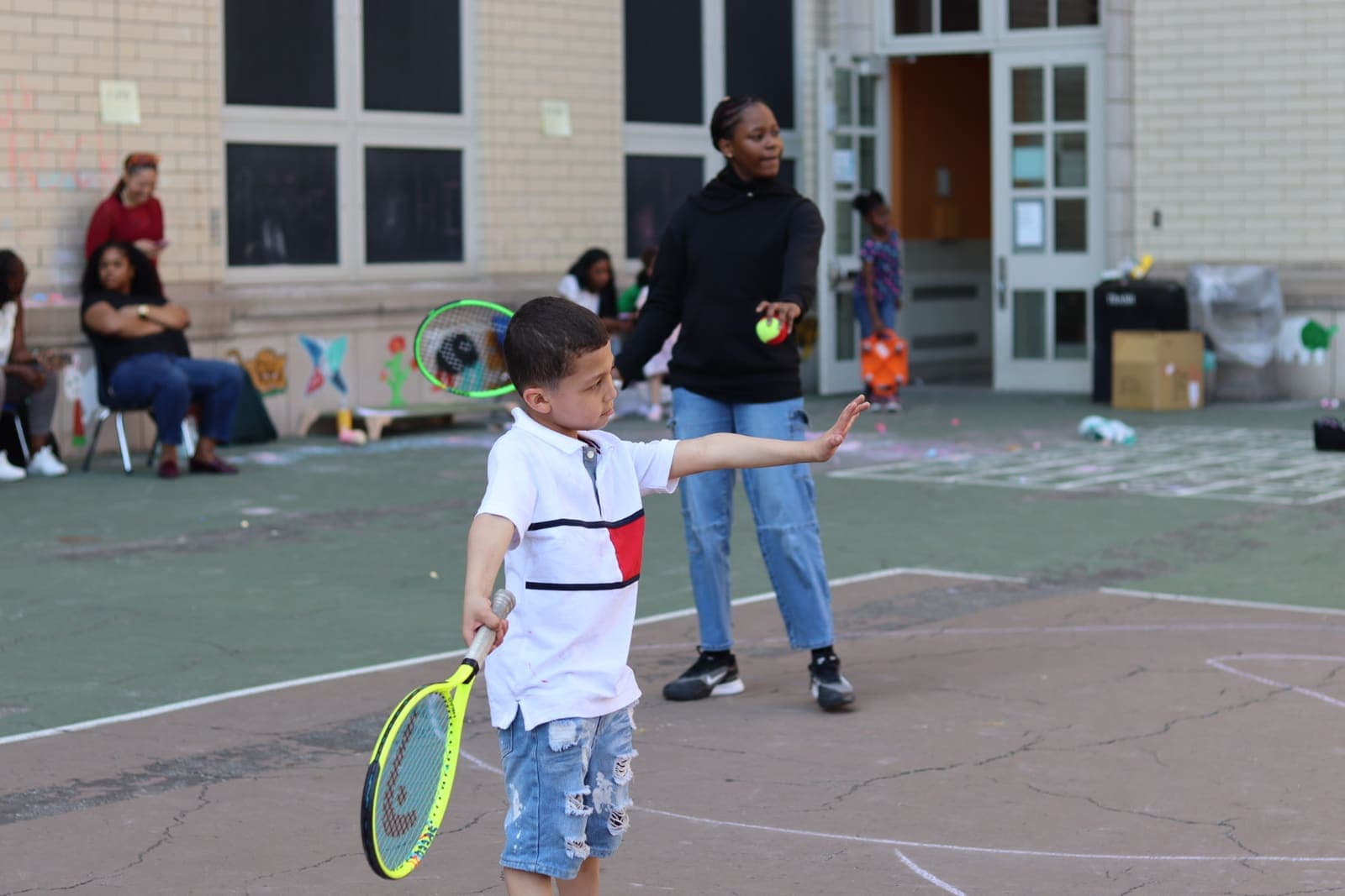 Red Ball Tennis Class